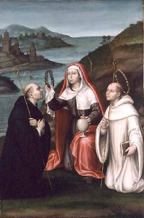 St. Mary Magdalene with St. Dominic and St. Bernard
