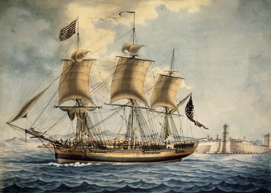 Ship Alfred of Salem od Nicolas Cammillieri