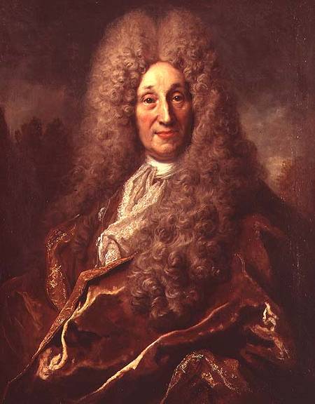 Portrait of Philippe de Craponne od Nicolas de Largilliere