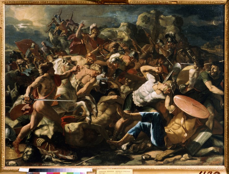 Victory of Joshua over the Amorites od Nicolas Poussin