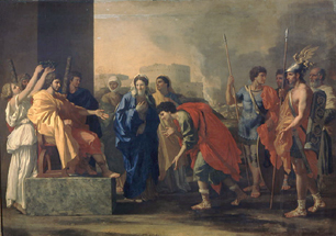 Die Grossmut des Scipio od Nicolas Poussin