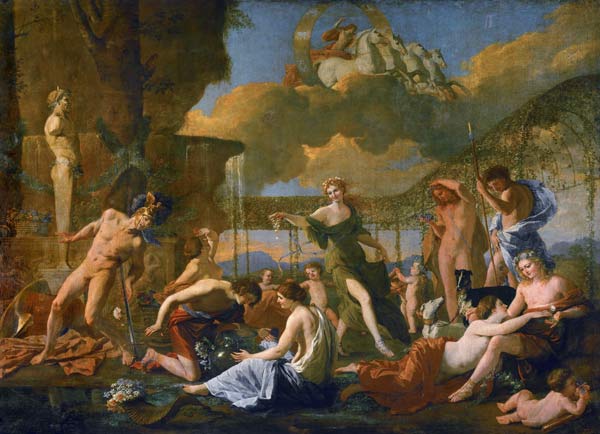 The empire of the flora od Nicolas Poussin