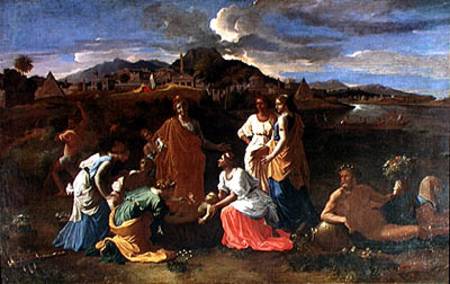 Moses Rescued from the Water od Nicolas Poussin