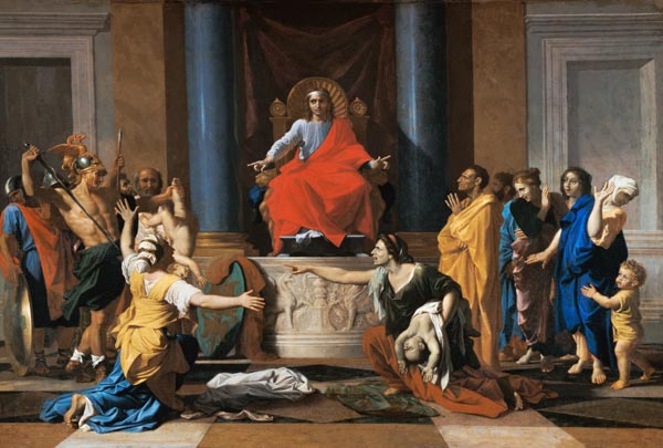 The Judgement of Solomon od Nicolas Poussin