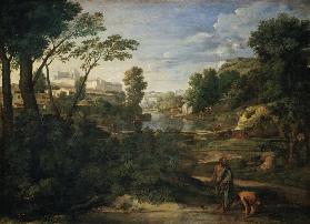 Countryside with Diogenes.