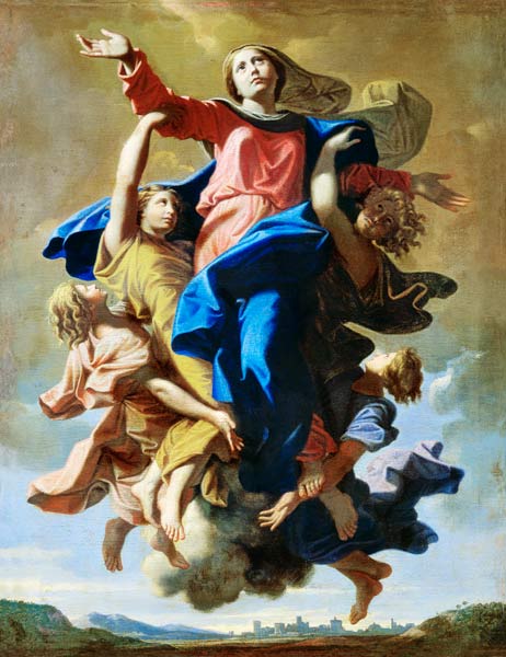 The Assumption of the Virgin od Nicolas Poussin