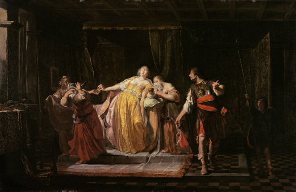 The death of the Sophonisbe od Nicolaus Knüpfer