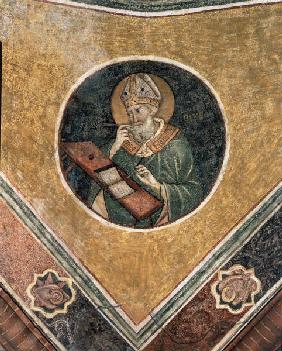 St.Augustine / Fresco by Semitecolo /C14