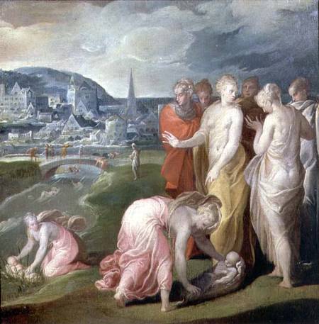 The Finding of Moses od Nicolo dell' Abate