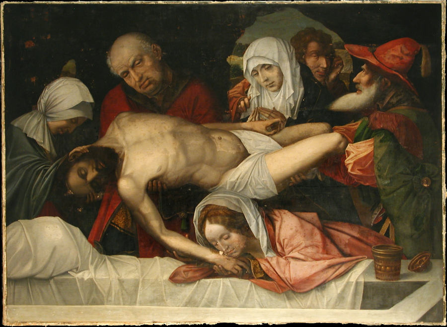Deposition of Christ od Niederländischer Meister um 1525