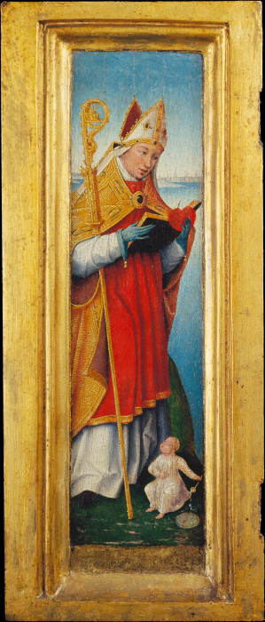 St Augustine od Niederländischer oder niederrheinischer Meister um 1510