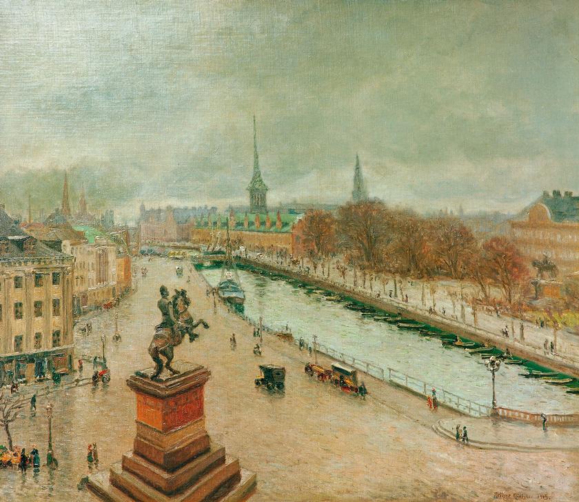 Ansicht von Kopenhagen od Arthur Nielsen
