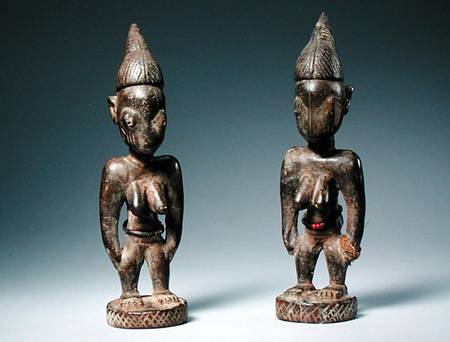 Ere Ibeji Memory Figures, Yoruba Culture od Nigerian