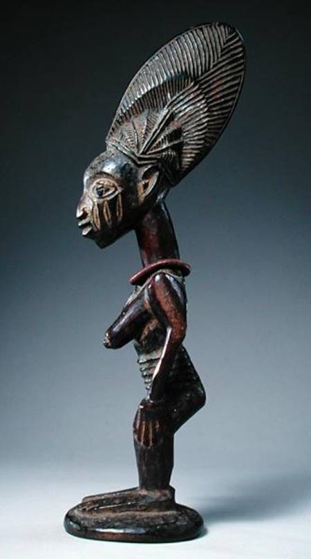 Standing Female Figure, Yoruba Culture od Nigerian