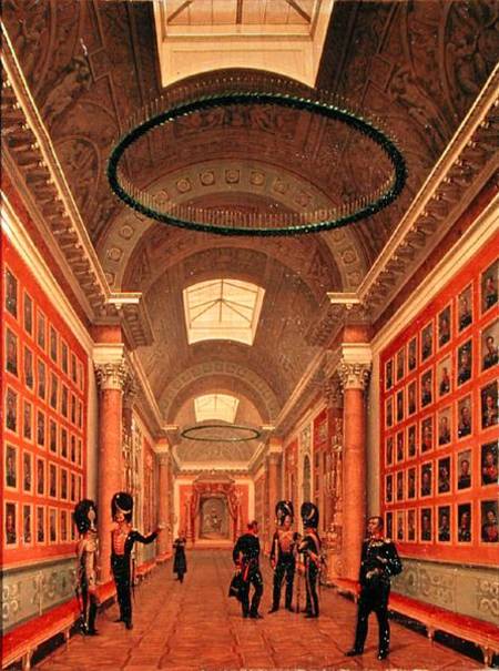 The War Gallery of the Winter Palace in St. Petersburg od Nikanor Grigor'evich Chernetsov