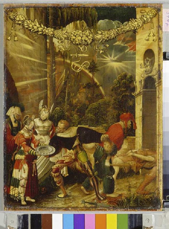 The decapitation of Johannes of the Täufers. od Niklaus Manuel Deutsch