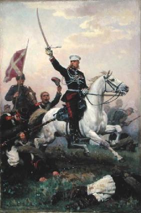General M.D. Skobelev (1843-82) in the Russian-Turkish War
