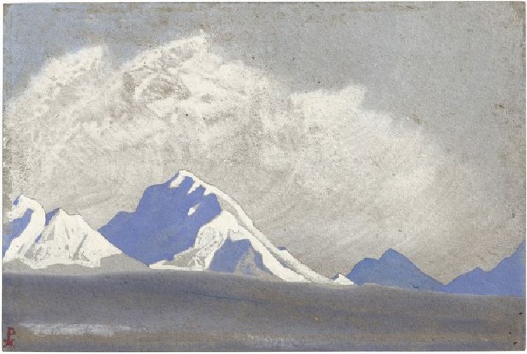 Der Himalaja od Nikolai Konstantinow. Roerich