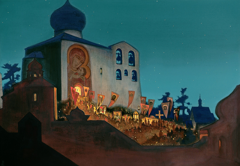 Russian Easter od Nikolai Konstantinow. Roerich
