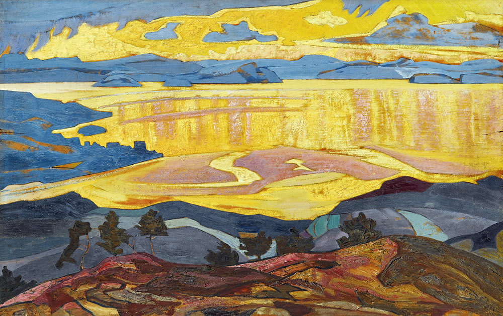 Before the Rain od Nikolai Konstantinow. Roerich
