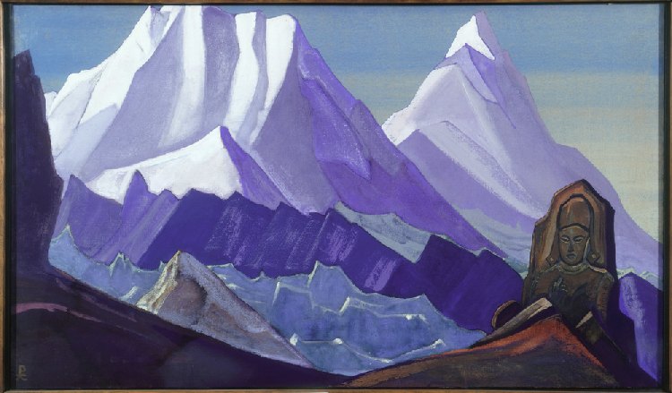 Der Himalaya od Nikolai Konstantinow. Roerich