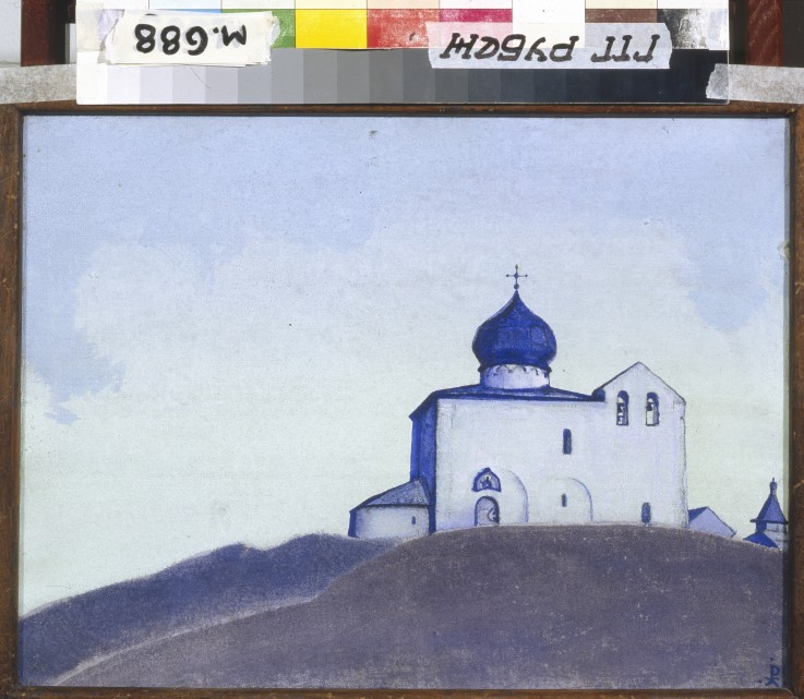 The Saint Sergius of Radonezh Church in USA od Nikolai Konstantinow. Roerich