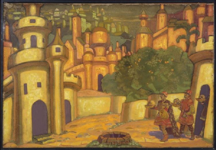 Opfergaben od Nikolai Konstantinow. Roerich