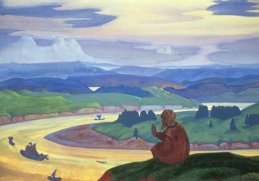 St. Prokopius od Nikolai Konstantinow. Roerich