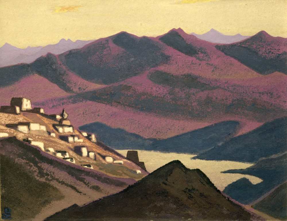 Yam-Zo Lake od Nikolai Konstantinow. Roerich