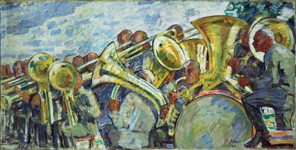 A wind orchestra od Nikolai Pavlovich Ulyanov
