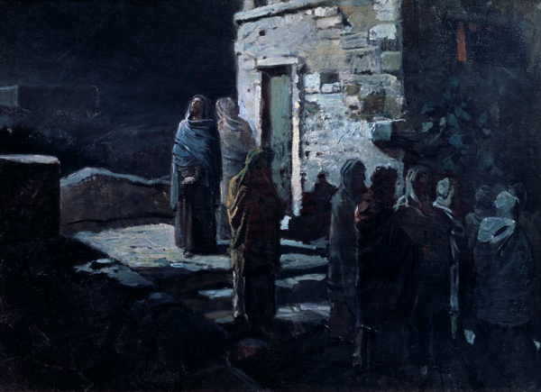 Christ after the Last Supper at Gethsemane od Nikolai Nikolajewitsch Ge