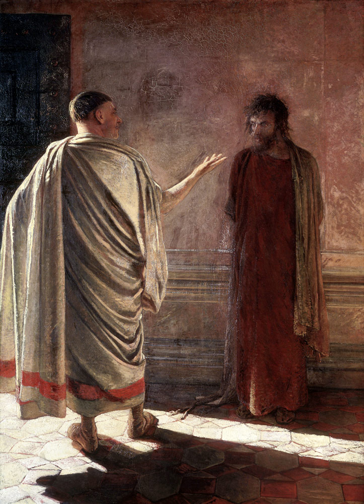 What is Truth? Christ Before Pilate od Nikolai Nikolajewitsch Ge