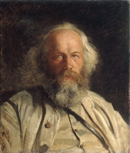 M.A.Bakunin od Nikolai Nikolajewitsch Ge
