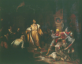 Zar Iwan III. und der tatarische Khan od Nikolaj Semenowitsch Shustov