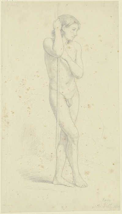 Nude of a boy od Nikolaus Hoff