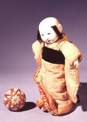 31:Japanese doll with composition, used c.1900 od 