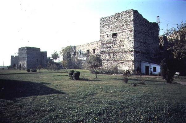 The city walls at Fener, built by Theodosius II, 413-447 (photo) od 