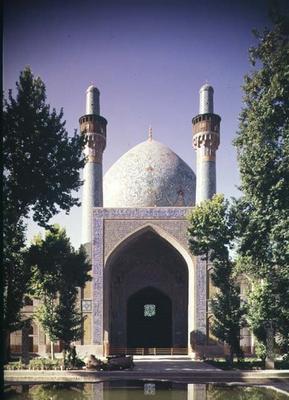 View of the mosque-madrasa constructed under Husayn I (reigned 1694-1722) 1706-14 (photo) (see also od 