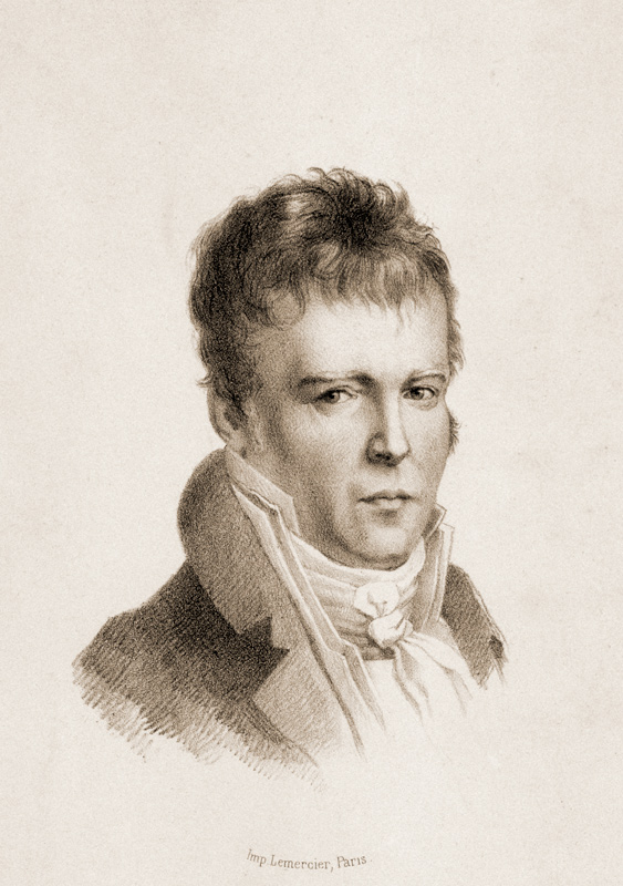 Alexander von Humboldt, Self Portrait od 