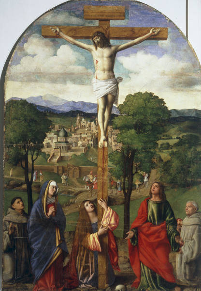A.Donato / Christ on Cross w.Saints/ C16 od 