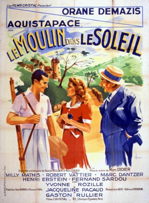 Affiche du film Le Moulin dans le soleil de MarcDidier od 