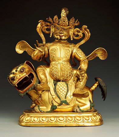 A Gilt-Bronze Figure Of Vaisravana, 17th/18th Century od 