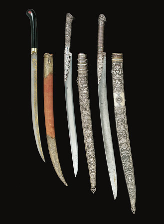 A Group Of Small Ottoman Swords, Turkey, Early 19th Century od 