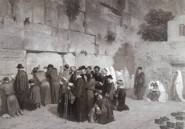Alexandre Bida / Wailing Wall, Jerusalem od 