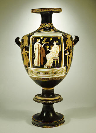 An Apulian Red-Figure Hydria And Stand, Attributed To The Underworld Painter od 