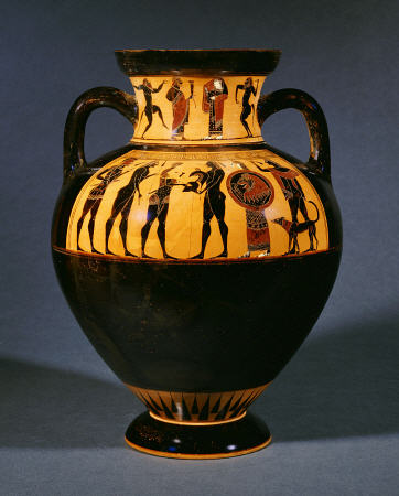 An Attic Black-Figure Neck Amphora od 