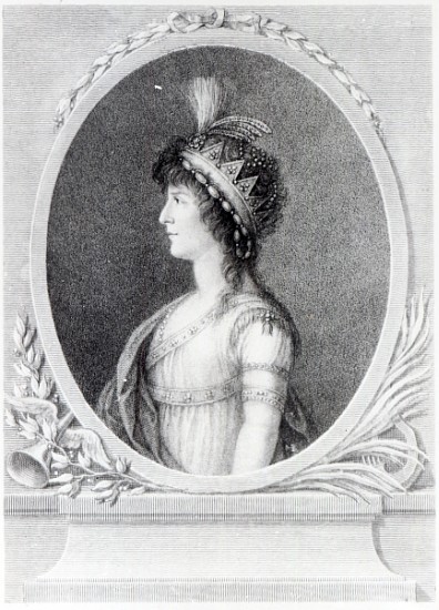 Angelica Catalani; engraved by Francesco Bartolozzi, 1802Basteris, Gaetano (fl.1802) (after) od 