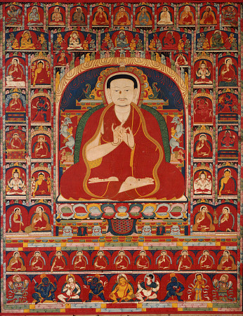 An Important Tibetan Thang od 