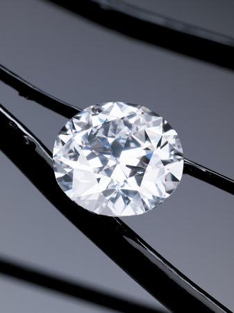 An Unmounted Circular-Cut Diamond Weighing 50 od 