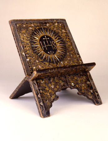 A Rare And Important Momoyama Period Christian Folding Missal Stand od 